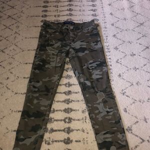 camo jeans only worn once